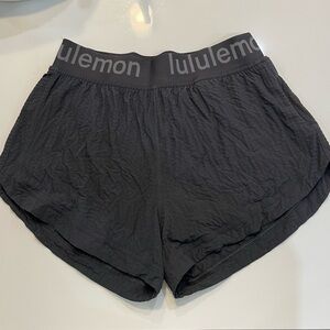 Lululemon Logo Waistband High-Rise Training Short